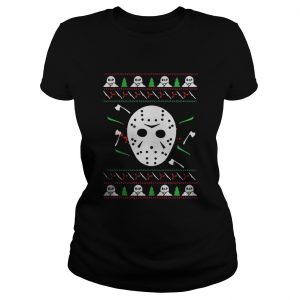 Jason Voorhees Christmas Ladies Tee