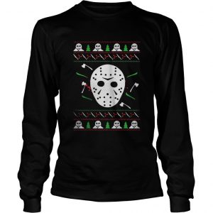Jason Voorhees Christmas Longsleeve Tee