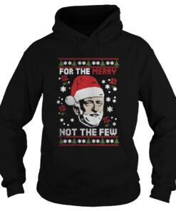 Jeremy Corbyn For the Merry not the Few Christmas hoodie