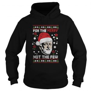 Jeremy Corbyn For the Merry not the Few Christmas hoodie