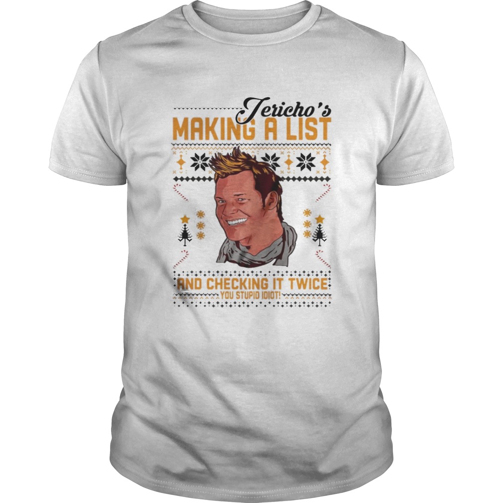 Jericho’s Making a list and checking it twice sweat shirt