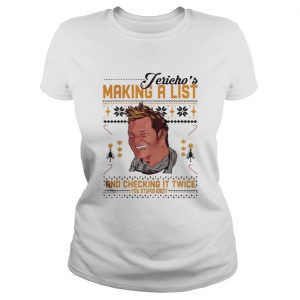 Jericho’s Making a list and checking it twice sweat Ladies Tee