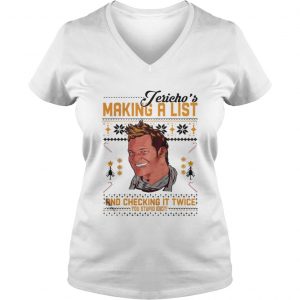 Jericho’s Making a list and checking it twice sweat Vneck