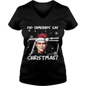 Jim Carrey Dumb Did somebody say Christmas Vneck