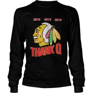 Jonathan Toews Chicago Blackhawks thank Q Longsleeve Tee