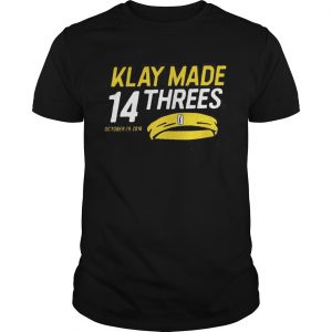 Klay made 14 threes Guys
