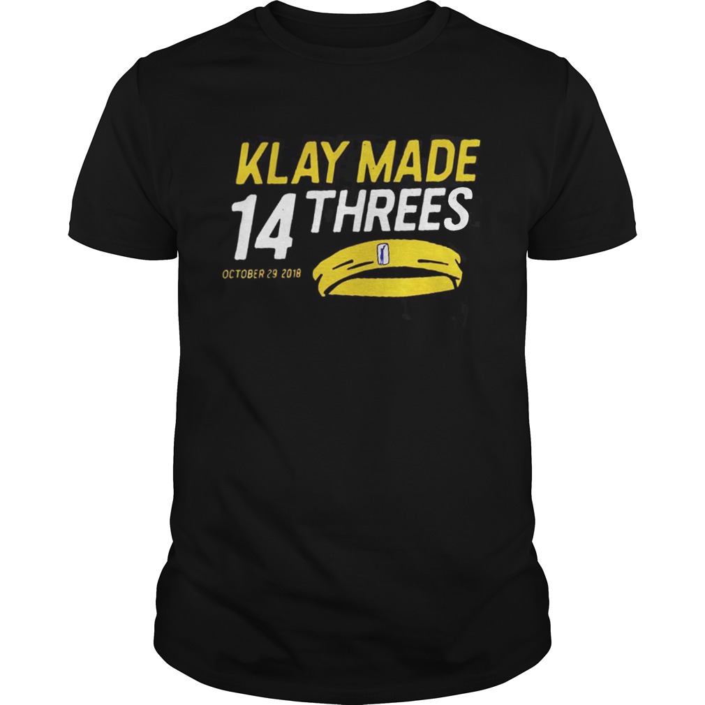 Klay made 14 threes shirt