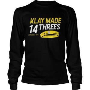 Klay made 14 threes Longsleeve Tee
