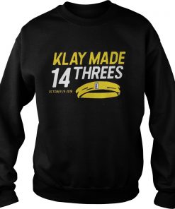 Klay made 14 threes Sweatshirt
