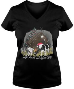 Let Heaven and nature sing Vneck