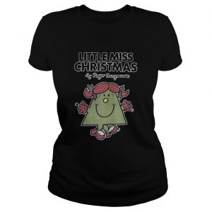  Little miss Christmas by Roger Hargreaves Ladies Tee