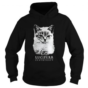 Lucipurr black craft cat Hoodie