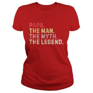 Mens The Man The Myth The Legend Ladies Tee