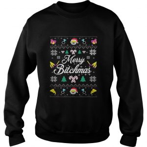 Merry Bitchmas Ugly Christmas Sweatshirt