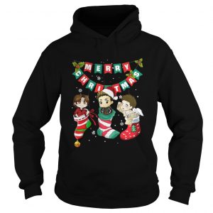Merry Christmas supernatural Dean Sam Castiel Hoodie