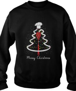 Merry Christmast tree chef Sweatshirt
