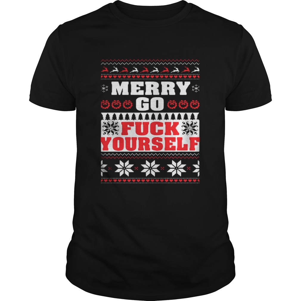 Merry Go Fuck Yourself Christmas shirt