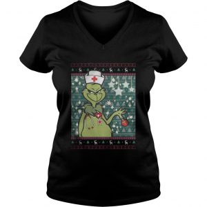 Merry Nursemas Nurse Christmas Vneck