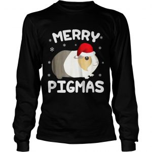 Merry PigmasFunny Guinea Pig Longsleeve Tee