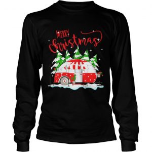 Merry christmas go camping Longsleeve Tee