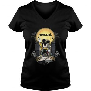 Mickey Metallic metallica Vneck