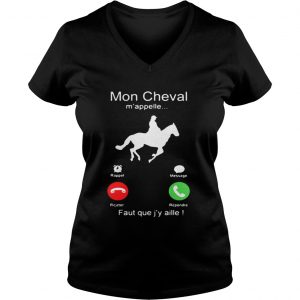 Mon Cheval m’appelle Faut que j’y aille Vneck