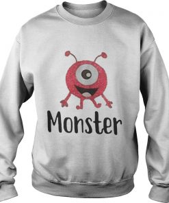 Monster pink with one eye Sweatshirt