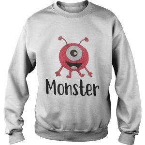 Monster pink with one eye Sweatshirt