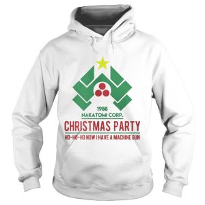 Nakatomi corp Christmas Party ho ho ho 1988 Hoodie