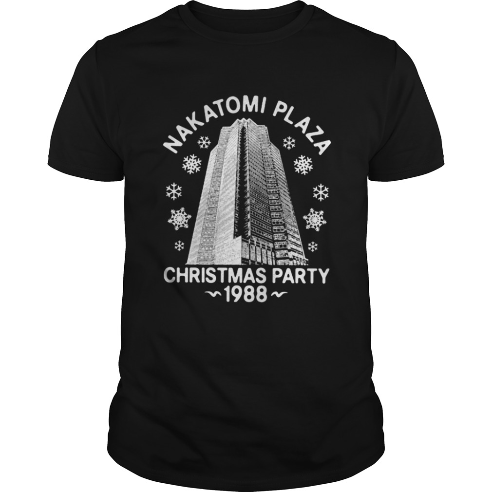  Nakatomi plaza Christmas party 1988 shirt