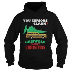 National Lampoon’s Christmas Vacation You Serious Clark Griswold Family Christmas Hoodie