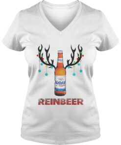 Natural Light Reinbeer Christmas Vneck