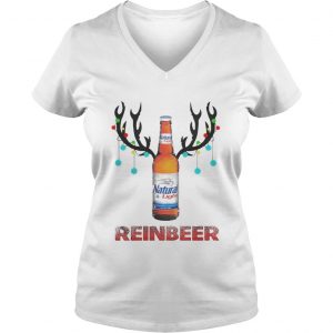 Natural Light Reinbeer Christmas Vneck