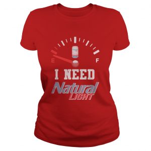Necesito Cerveza I need Natural Light Ladies Tee