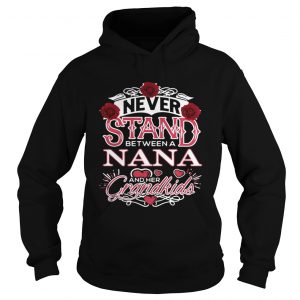 Never Stand Between A Nana And Her Grandkids Hoodie