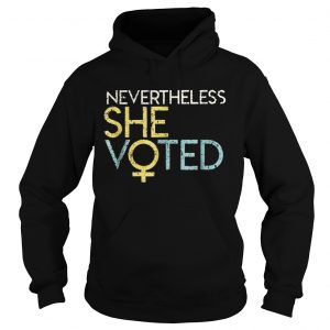 Nevertheless She Voted Hoodie