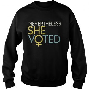 Nevertheless She Voted Sweatshirt