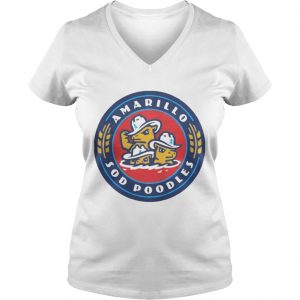 New Logo Amarillo Sod Poodles 2019 vneck