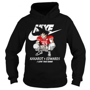 Nike Kakarot Edwards I love this game Wisconsin Badgers Hoodie