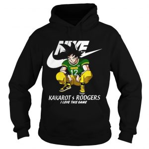 Nike Kakarot Rodgers I love this game Green Bay Packers Hoodie
