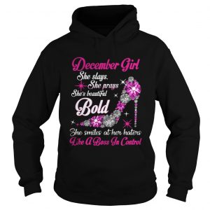 November Girl she slays she prays she’s beautiful bold she smiles at her haters Hoodie