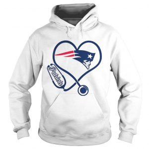 Nurse New England Patriots heart Hoodie
