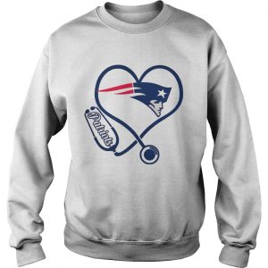 Nurse New England Patriots heart Sweatshirt