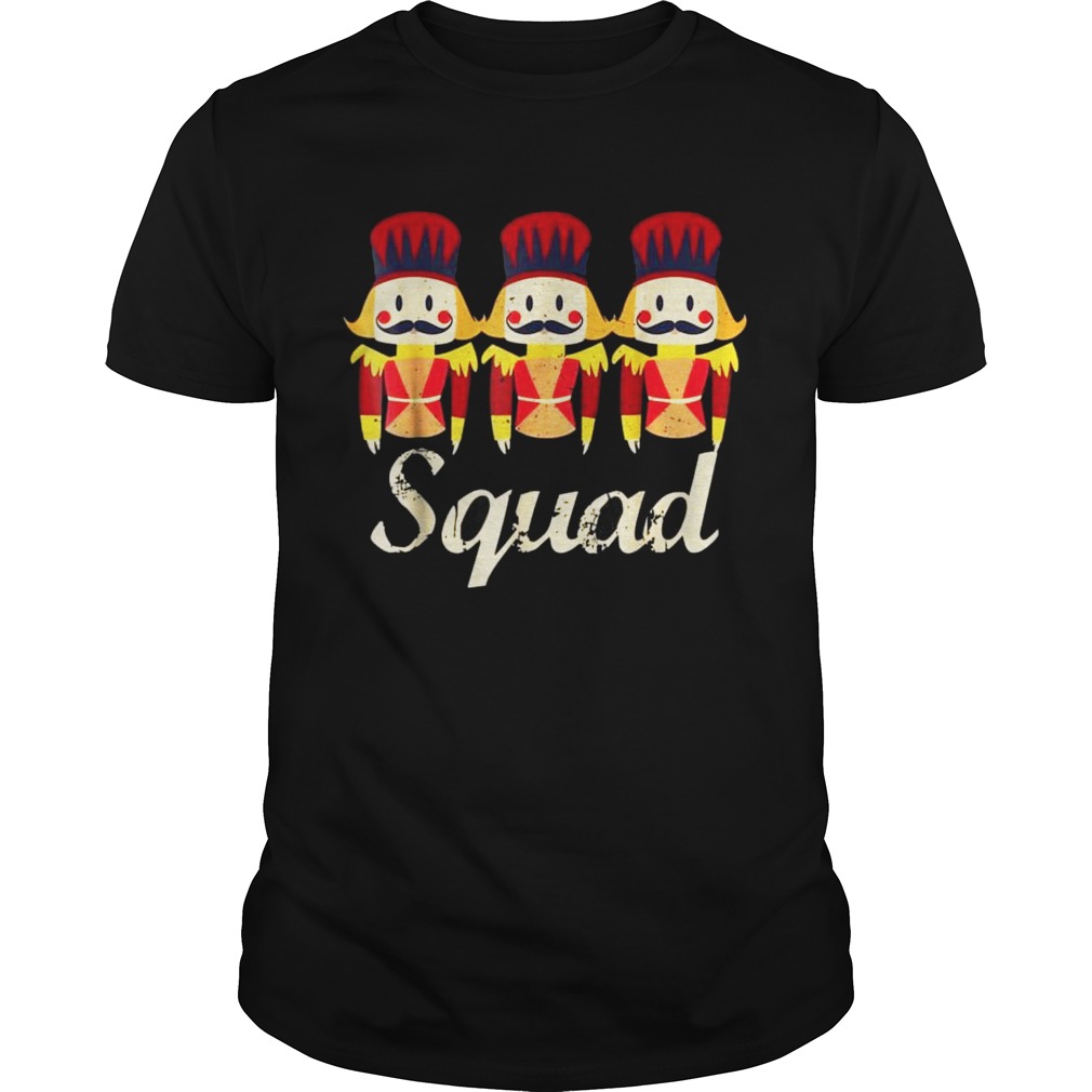 Nutcracker Squad Holiday Ballet Dance TShirt