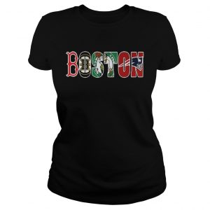 Official Boston Sport Teams Ladies Tee