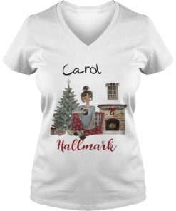 Official Carol’s This Is My Hallmark Christmas Movie Watching Vneck