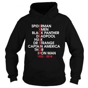 Official Excelsior Spiderman Xmen Black Panther Deadpook Hulk DR Strange Hoodie