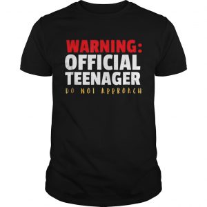 Official Teenager 13 Year Old Funny 13th Birthday Gift Guys