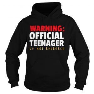 Official Teenager 13 Year Old Funny 13th Birthday Gift Hoodie