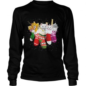 Official The Aristocats in socks Christmas Longsleeve Tee